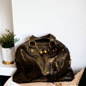 Vintage and AMAZING YSL Patent Leather Muse Bag